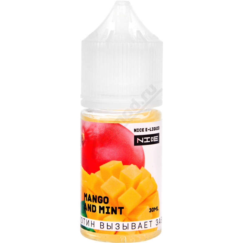 Фото и внешний вид — NICE SALT - Mango and Mint 30мл