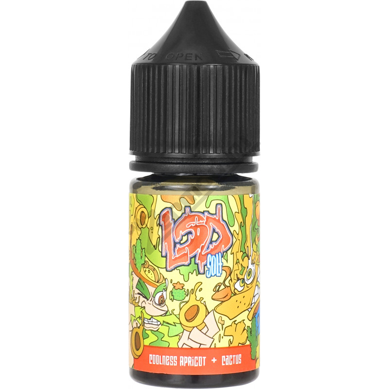 Фото и внешний вид — NRGon LSD Pod SALT - Coolness Apricot + Cactus 30мл
