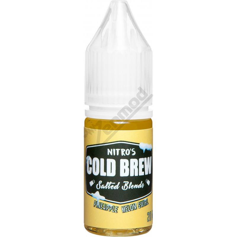 Фото и внешний вид — Nitro's Cold Brew Smoothies SALT - Pineapple Melon Swirl 10мл