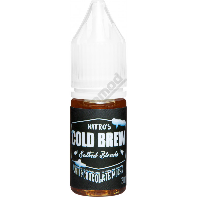 Фото и внешний вид — Nitro's Cold Brew Coffee SALT - White Chocolate Mocha 10мл
