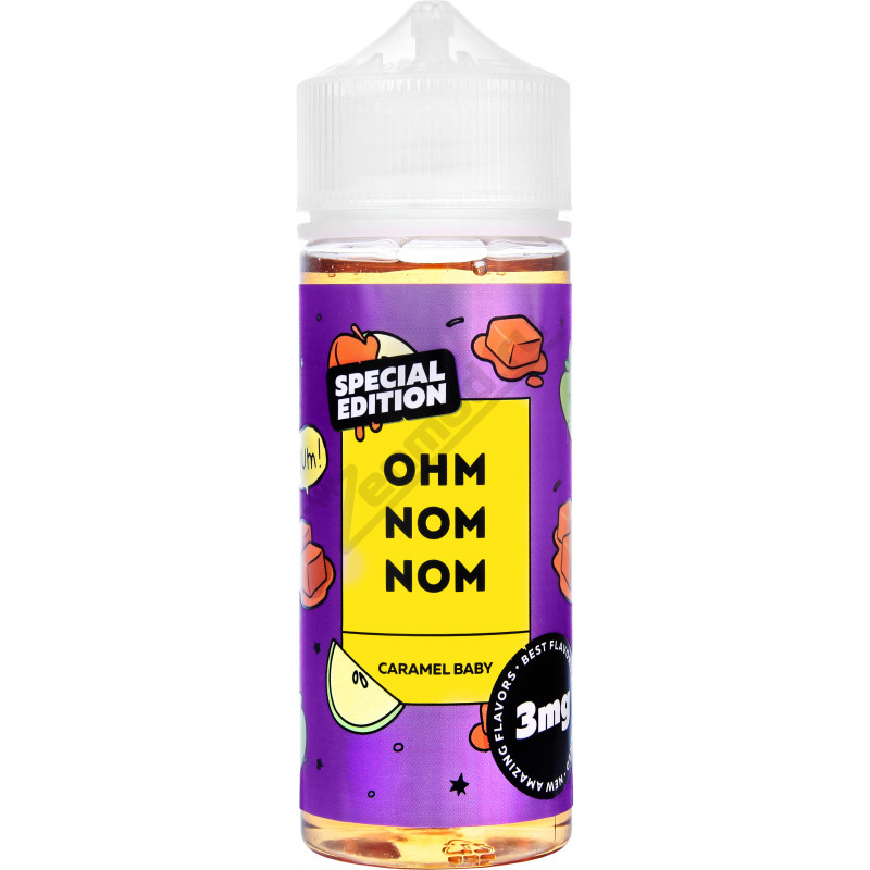 Фото и внешний вид — OHM NOM NOM - CARAMEL BABY 120мл