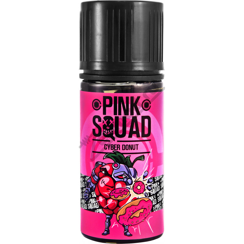Фото и внешний вид — PINK SQUAD - Cyber Donut 100мл