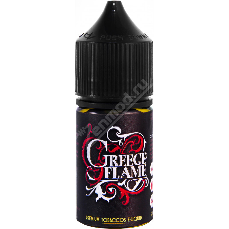 Фото и внешний вид — Premium Tobaccos SALT - Greece Flame 30мл