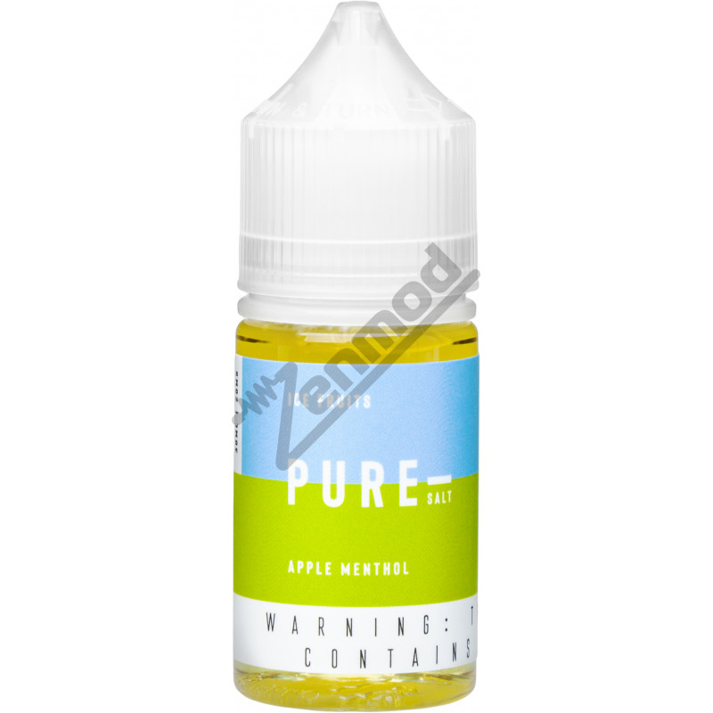 Фото и внешний вид — Pure Ice Fruits SALT - Apple Menthol 30мл