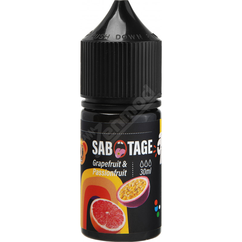 Фото и внешний вид — Sabotage - Grapefruit Passionfruit 30мл
