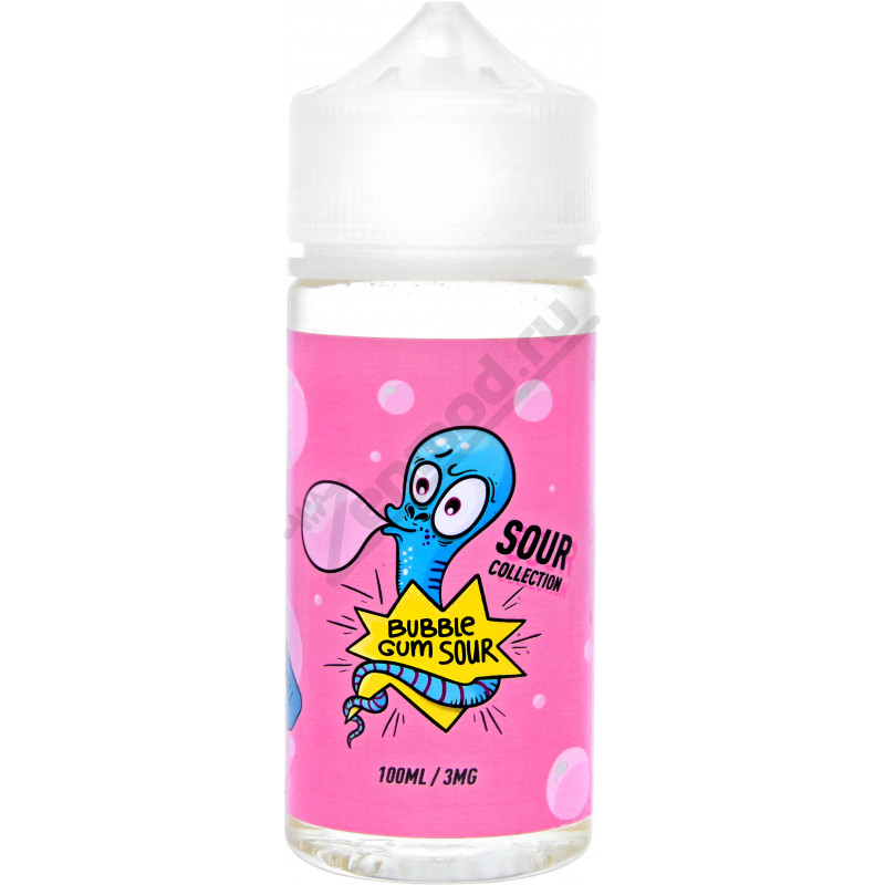 Фото и внешний вид — Sour Collection - Bubble Gum Sour 100мл