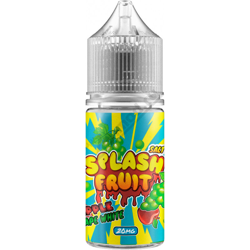 Фото и внешний вид — Splash Fruit SALT - Apple & Grape White 30мл
