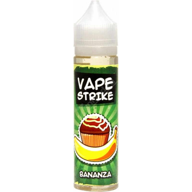 Фото и внешний вид — Vape Strike - Bananza 60мл