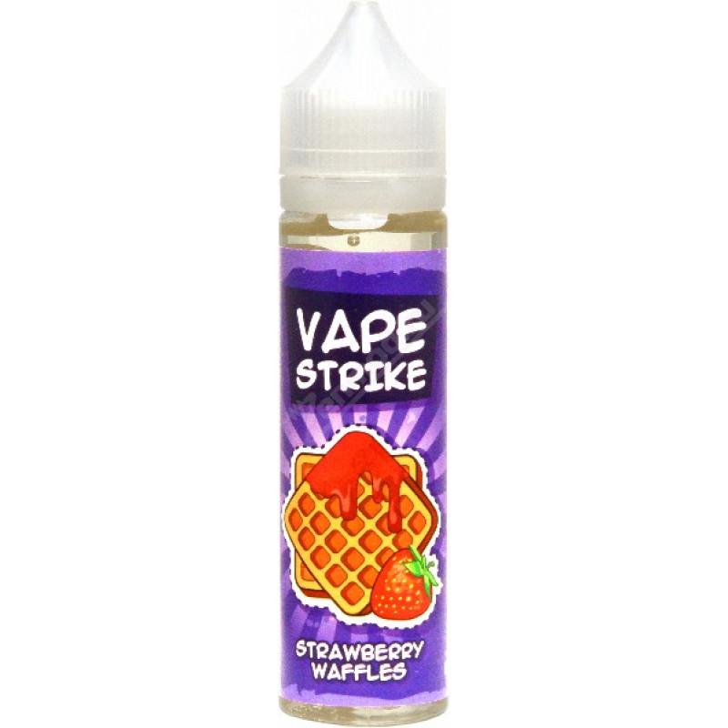 Фото и внешний вид — Vape Strike - Strawberry Waffles 60мл