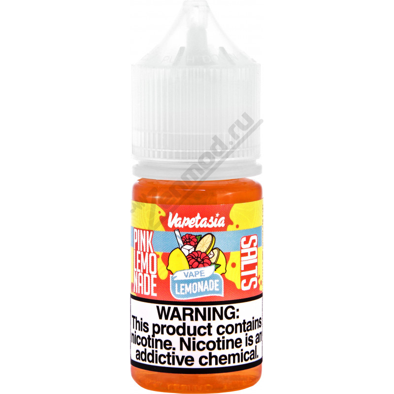 Фото и внешний вид — Vapetasia SALTS - Pink Lemonade 30мл