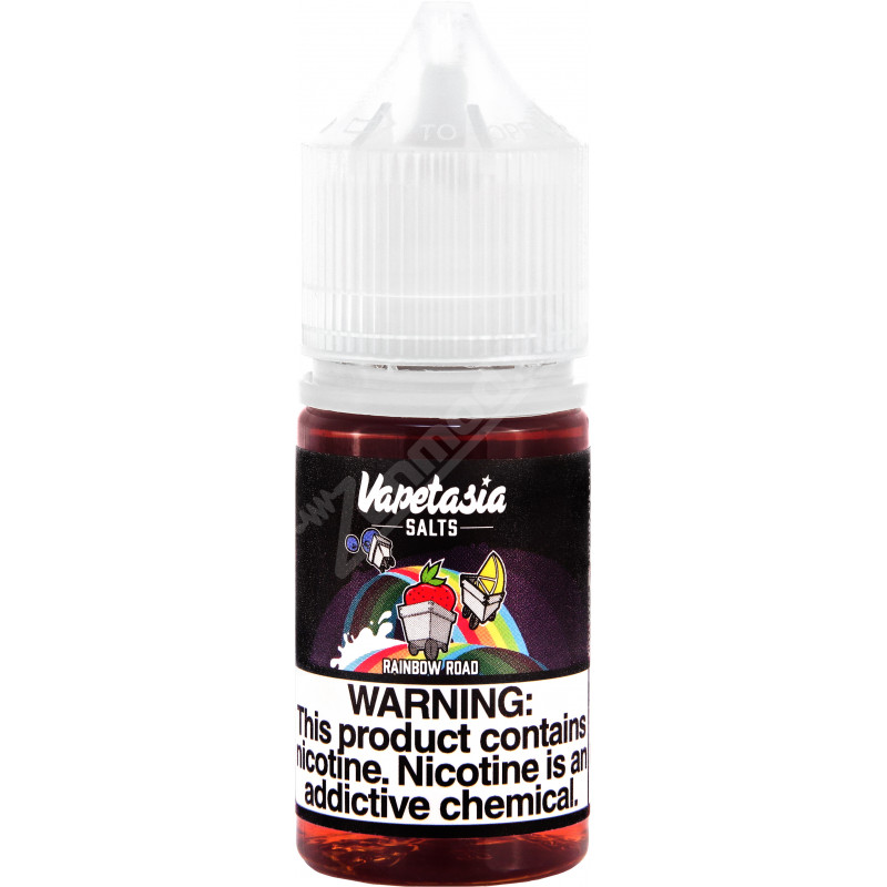 Фото и внешний вид — Vapetasia SALTS - Rainbow Road 30мл