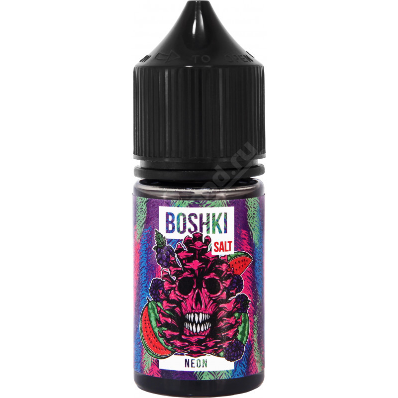 Фото и внешний вид — BOSHKI SALT - Neon 30мл