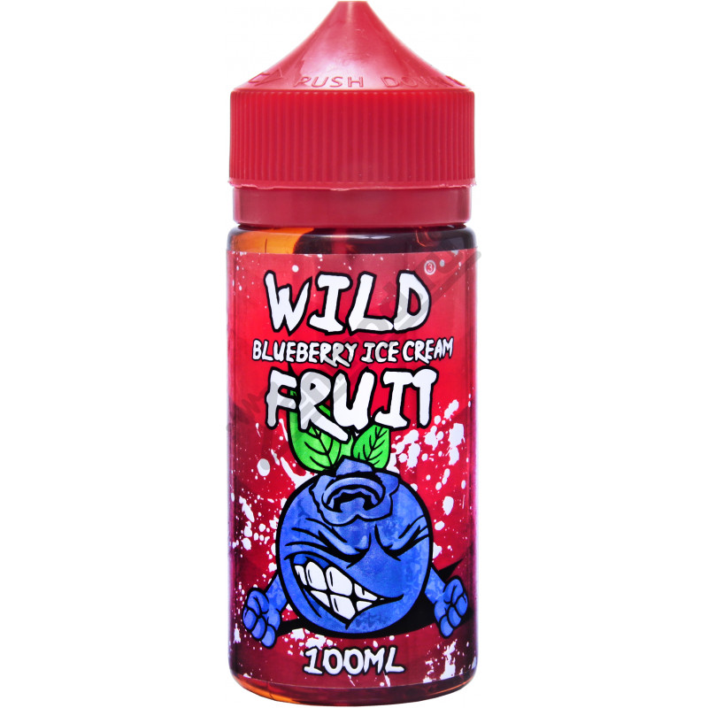 Фото и внешний вид — Wild Fruit - Blueberry Ice Cream 100мл