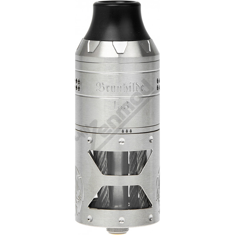 Фото и внешний вид — Vapefly Brunhilde 1o3 RTA Silver