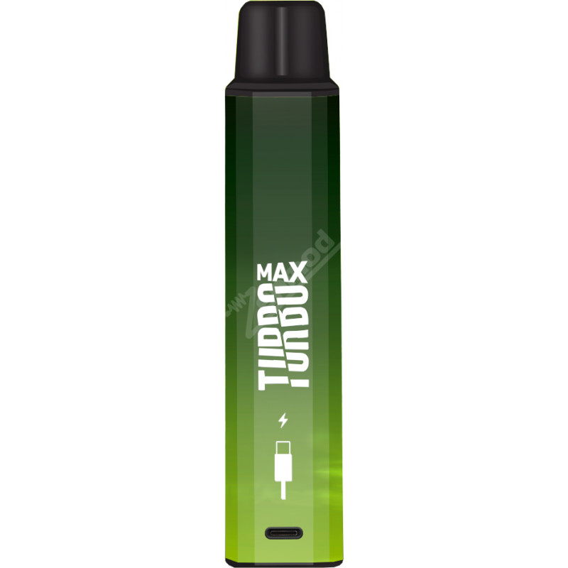 Фото и внешний вид — TURBO MAX 2200 - Kiwi Green Tea