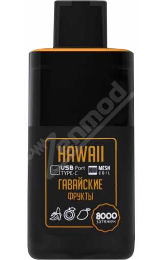 TIKOBAR 8000 - Гавайские Фрукты