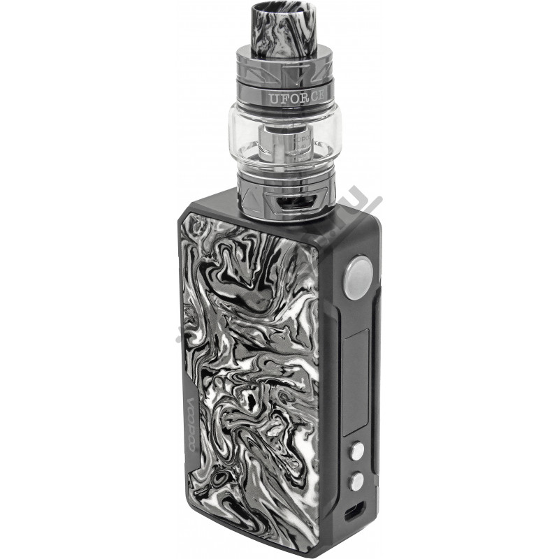 Фото и внешний вид — VooPoo DRAG 2 + UFORCE T2 KIT Black Ink