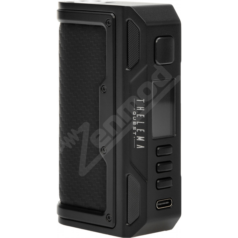 Фото и внешний вид — Lost Vape Thelema Quest 200W Mod Black Carbon Fiber