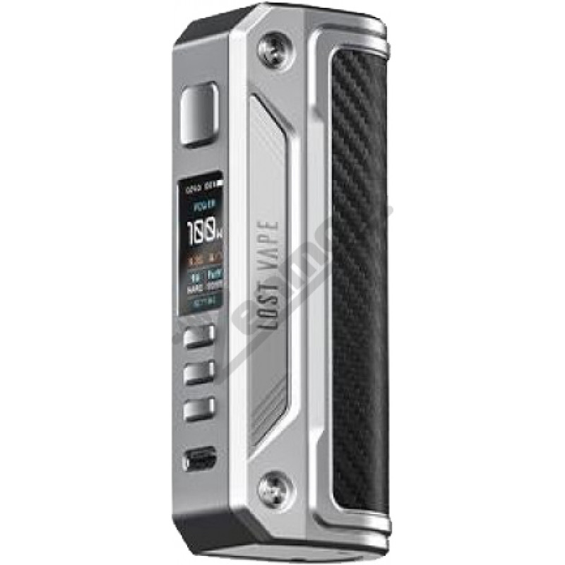 Фото и внешний вид — Lost Vape Thelema Solo 100W Mod SS Carbon Fiber