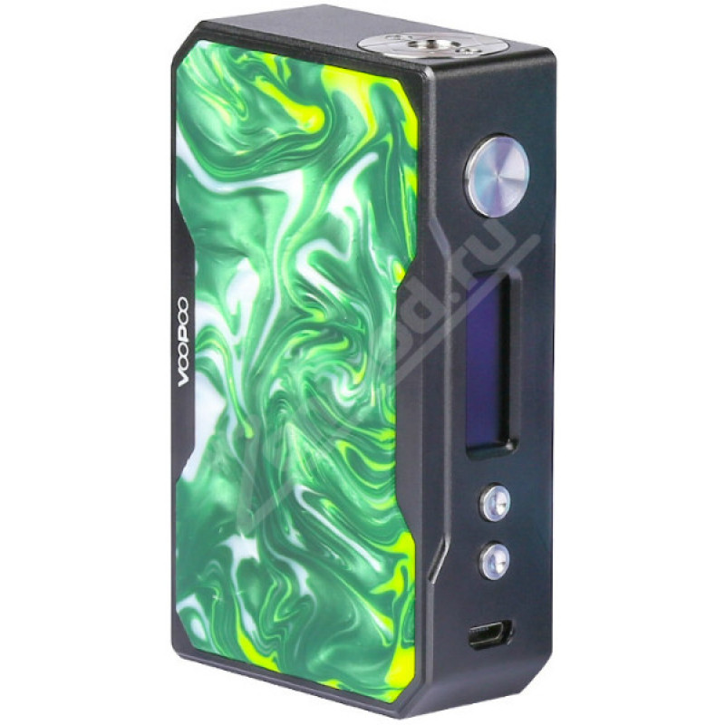 Фото и внешний вид — VooPoo DRAG 157W Black Green Jade
